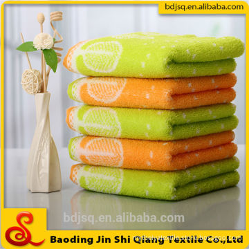 100% cotton yarn dyed home furnishing towel wedding souvenir wedding towel